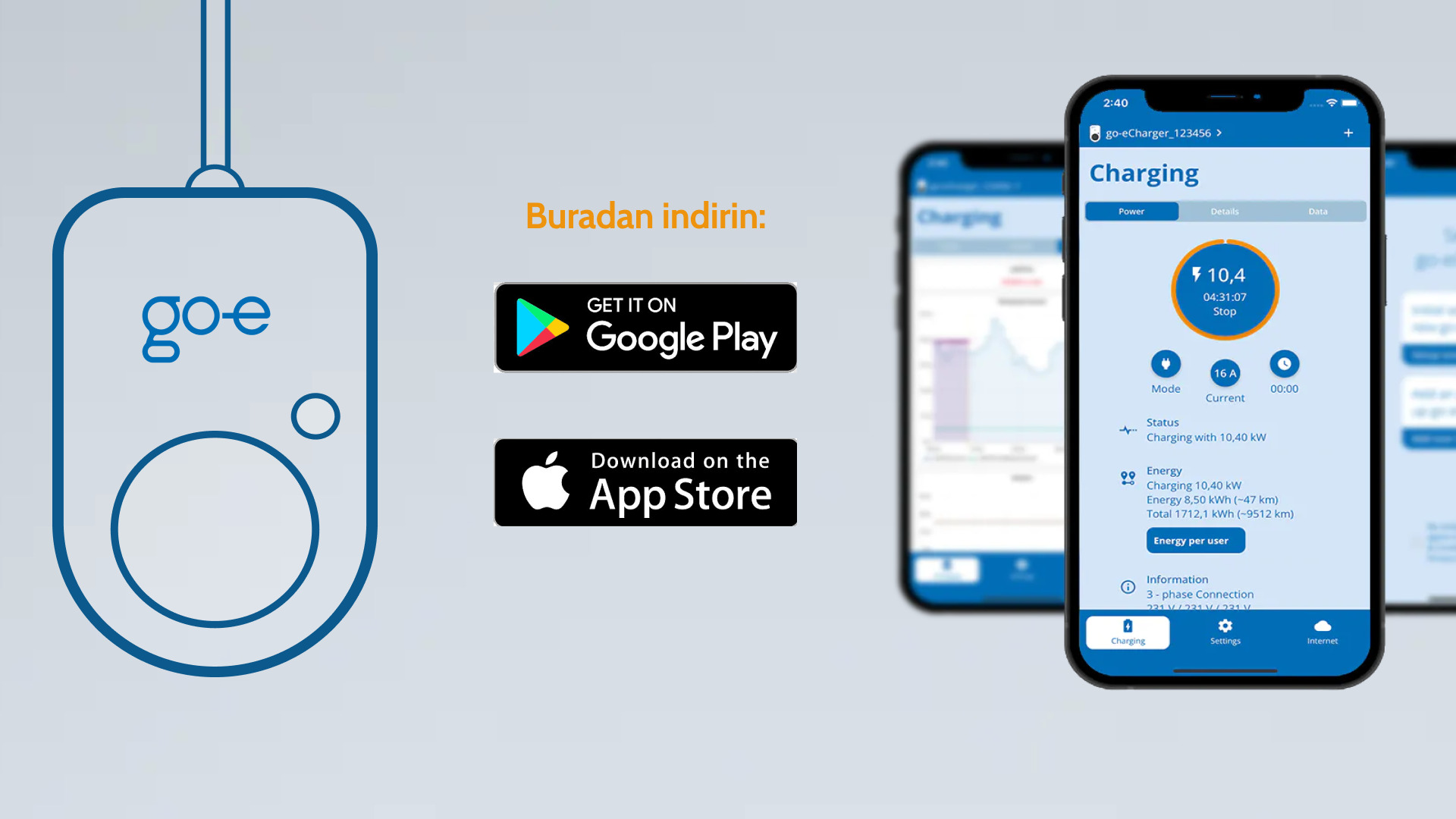 Uygulama (APP) Aracılığıyla Go-E Charger Kurulumu