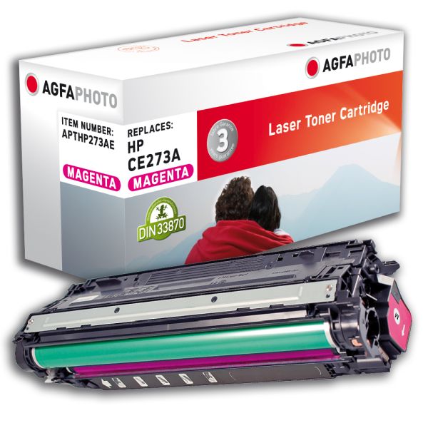 AGFAPHOTO APTHP273AE (350227-033034) LASER TONER HP CE273A 15.000 SAYFA KIRMIZI DMO KODU: 59880-K3243