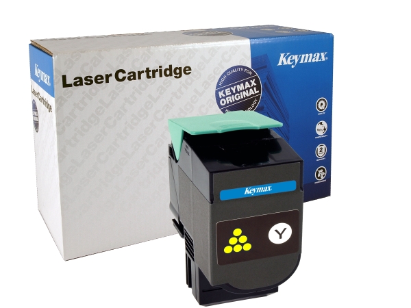 KEYMAX 351503-044004 LASER TONER LEXMARK 80C8SY0 2.000 SAYFA SARI DMO KODU:11771-K3243 