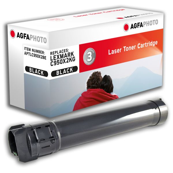 AGFAPHOTO APTLC950X2BE (351501-031034) LASER TONER LEXMARK C950X2KG 32.000 SAYFA SİYAH DMO KODU: 59909-K3243 