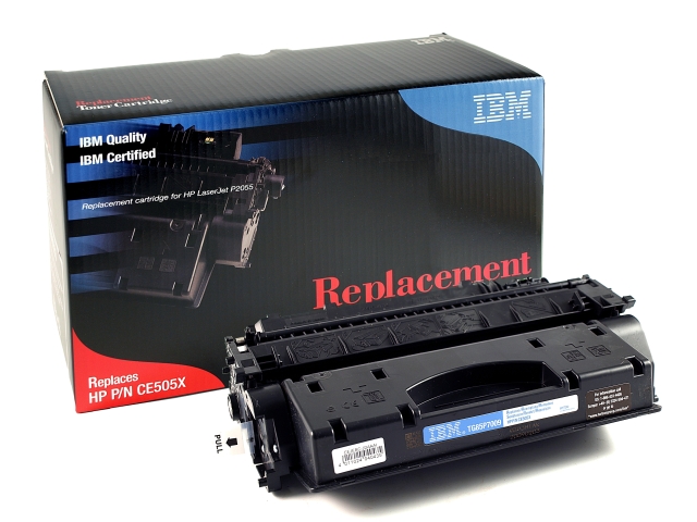 IBM TG85P7009 LASER TONER HP CE505X 6.500 SAYFA YÜKSEK KAP. SİYAH DMO KODU: 26256-K3243 