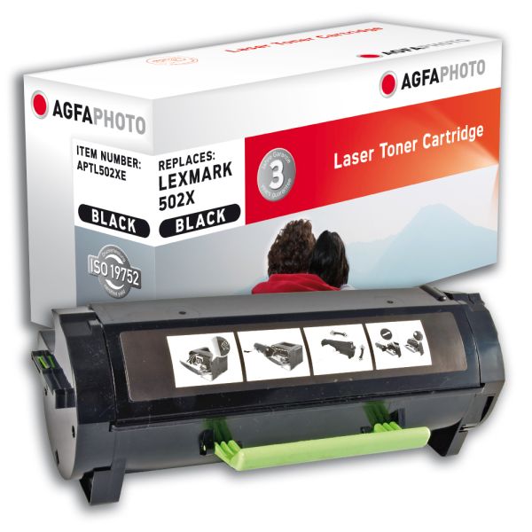 AGFAPHOTO APTL502XE (351514-031034) LASER TONER LEXMARK 50F5X00 10.000 SAYFA YÜKSEK KAP. SİYAH DMO KODU: 59904-K3243