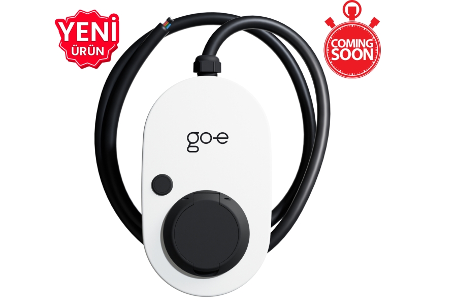 GO-E CHARGER CH-04-11-51 GEMİNİ 11 kW ARAÇ ŞARJ CİHAZI SABİT 6-16A 230/400V